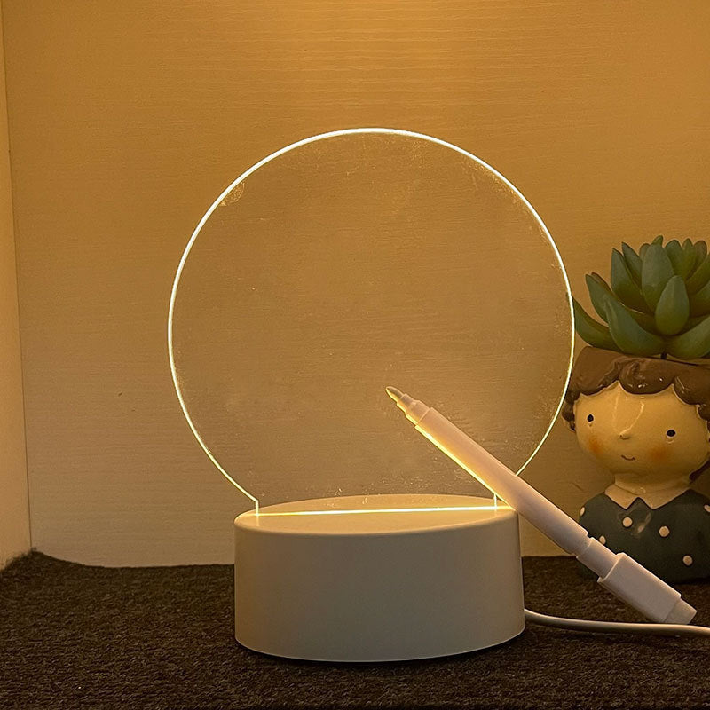 Ширээний бичдэг лед гэрэлтэй самбар