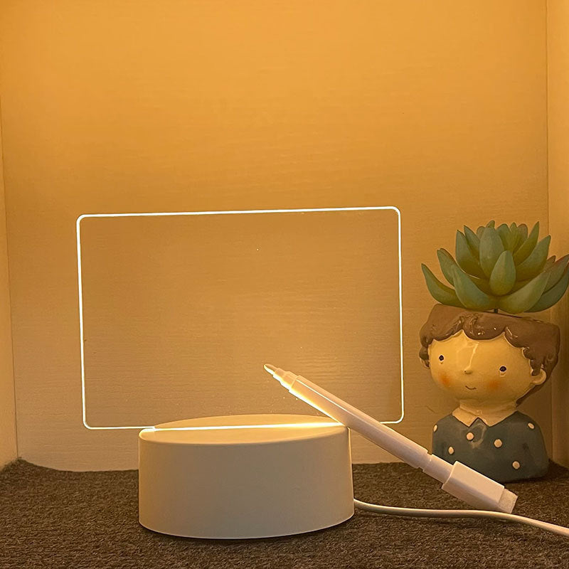 Ширээний бичдэг лед гэрэлтэй самбар