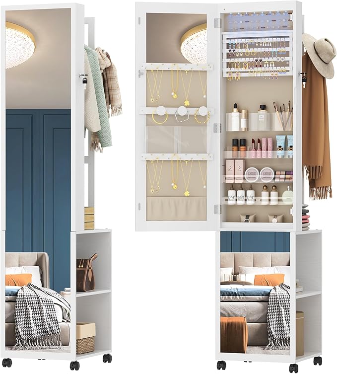 360° градус эргэдэг шүүгээтэй толь