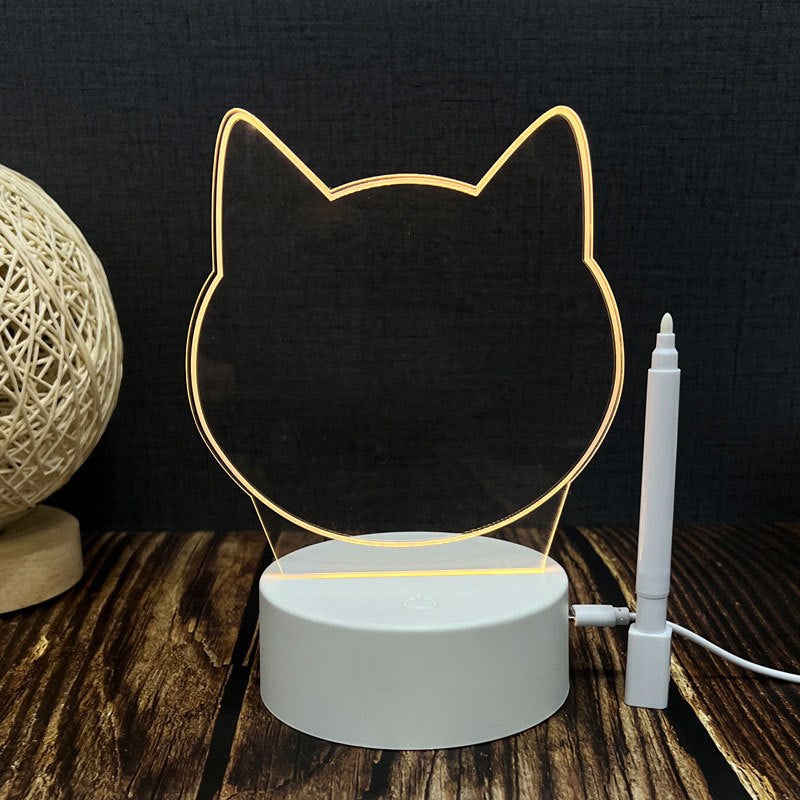 Ширээний бичдэг лед гэрэлтэй самбар