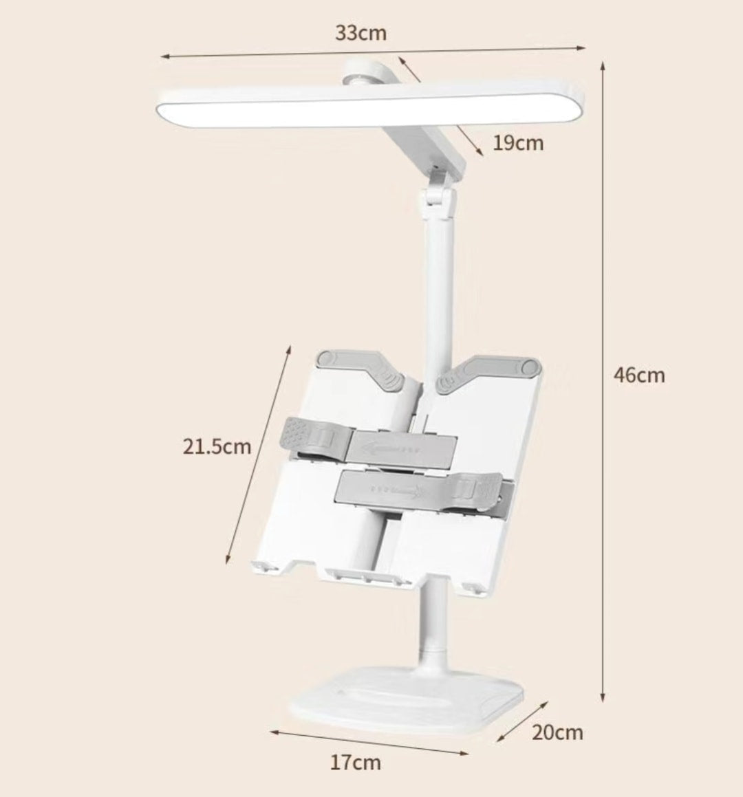 Ширээний лед гэрэл (ном тогтоогчтой)