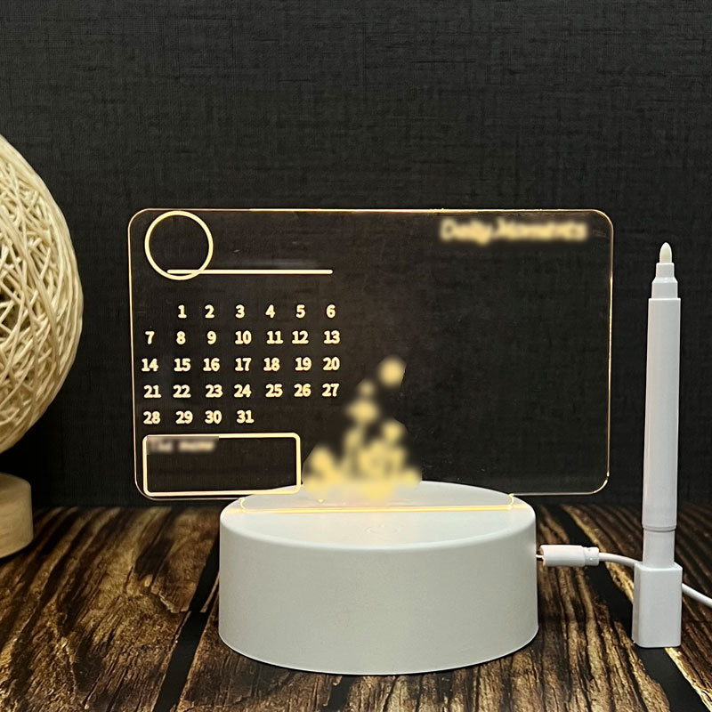 Ширээний бичдэг лед гэрэлтэй самбар