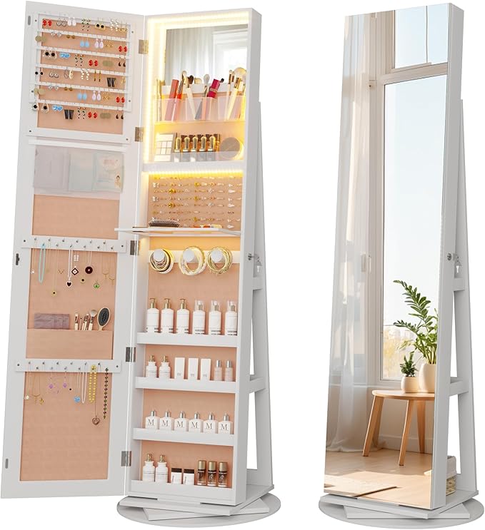 360° градус эргэдэг шүүгээтэй толь